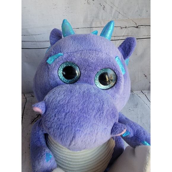 Cuddle Barn - Duncan the Storytelling Dragon Kids Talking Stuffed Animal Works - Picture 5 of 9